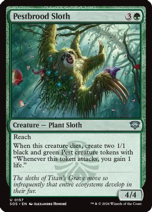 Pestbrood Sloth  [Secrets of Strixhaven]