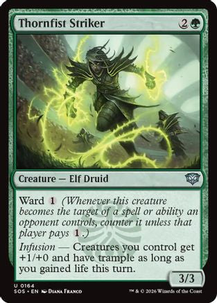 Thornfist Striker  [Secrets of Strixhaven] Foil