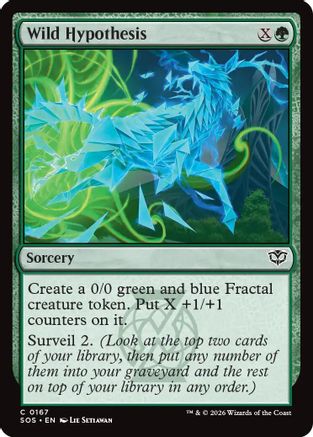 Wild Hypothesis  [Secrets of Strixhaven]