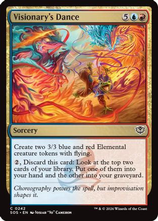 Visionary's Dance  [Secrets of Strixhaven] Foil