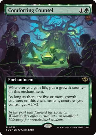 Comforting Counsel (Extended Art)  [Secrets of Strixhaven]