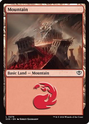 Mountain (0278)  [Secrets of Strixhaven]