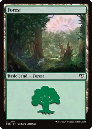 Forest (0280)  [Secrets of Strixhaven]