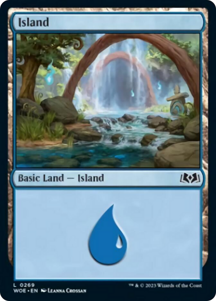 Island (0269) [Wilds of Eldraine] Foil