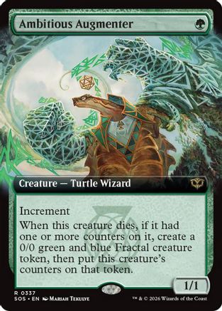Ambitious Augmenter (Extended Art)  [Secrets of Strixhaven]