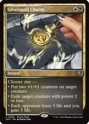 Silverquill Charm  [Promo Pack: Secrets of Strixhaven]