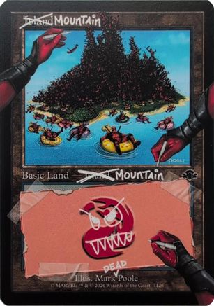 Mountain (7126)  [Secret Lair Drop Series] Foil