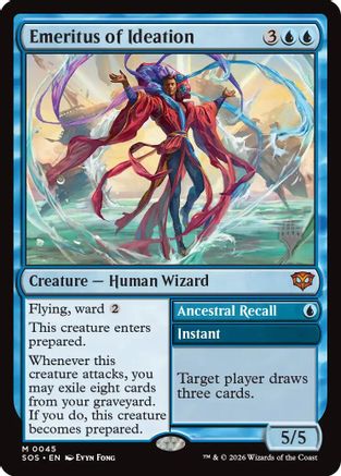 Emeritus of Ideation  [Promo Pack: Secrets of Strixhaven] Foil