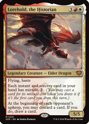Lorehold, the Historian  [Promo Pack: Secrets of Strixhaven]