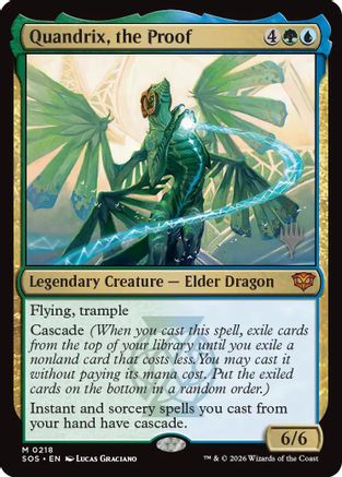 Quandrix, the Proof  [Promo Pack: Secrets of Strixhaven]