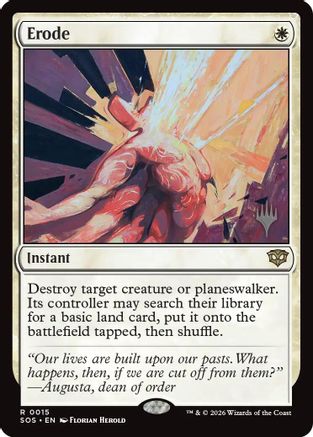 Erode  [Promo Pack: Secrets of Strixhaven]