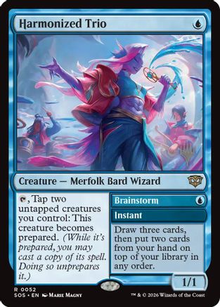 Harmonized Trio  [Promo Pack: Secrets of Strixhaven] Foil
