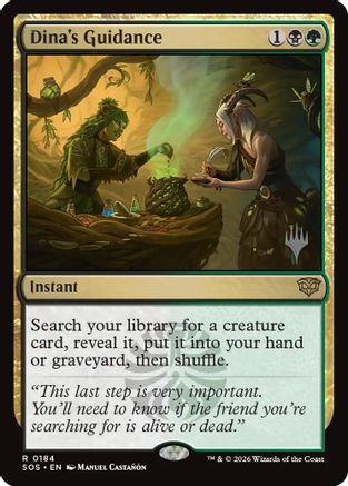 Dina's Guidance  [Promo Pack: Secrets of Strixhaven]