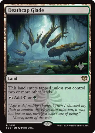 Deathcap Glade  [Promo Pack: Secrets of Strixhaven] Foil