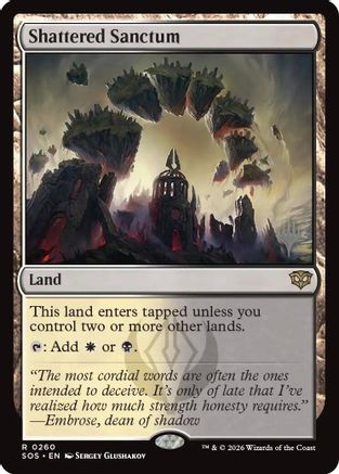 Shattered Sanctum  [Promo Pack: Secrets of Strixhaven]