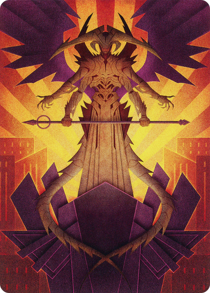 Atraxa, Praetors' Voice // Atraxa, Praetors' Voice  [March of the Machine Art Series] (Borderless) Foil