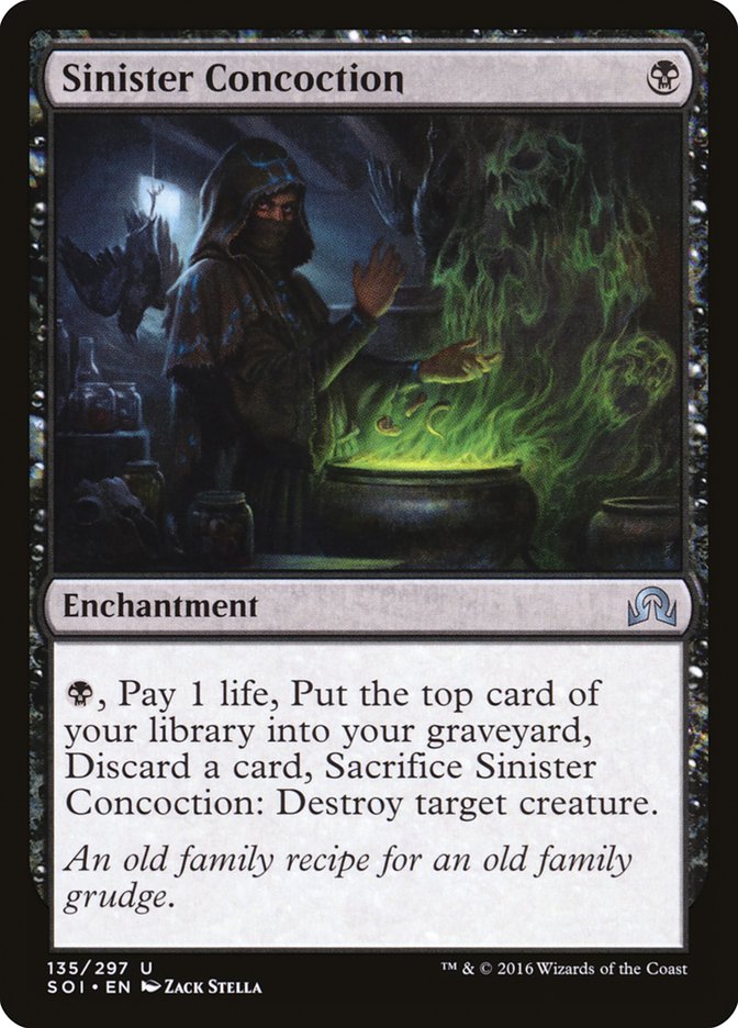 Sinister Concoction [Shadows over Innistrad] Foil