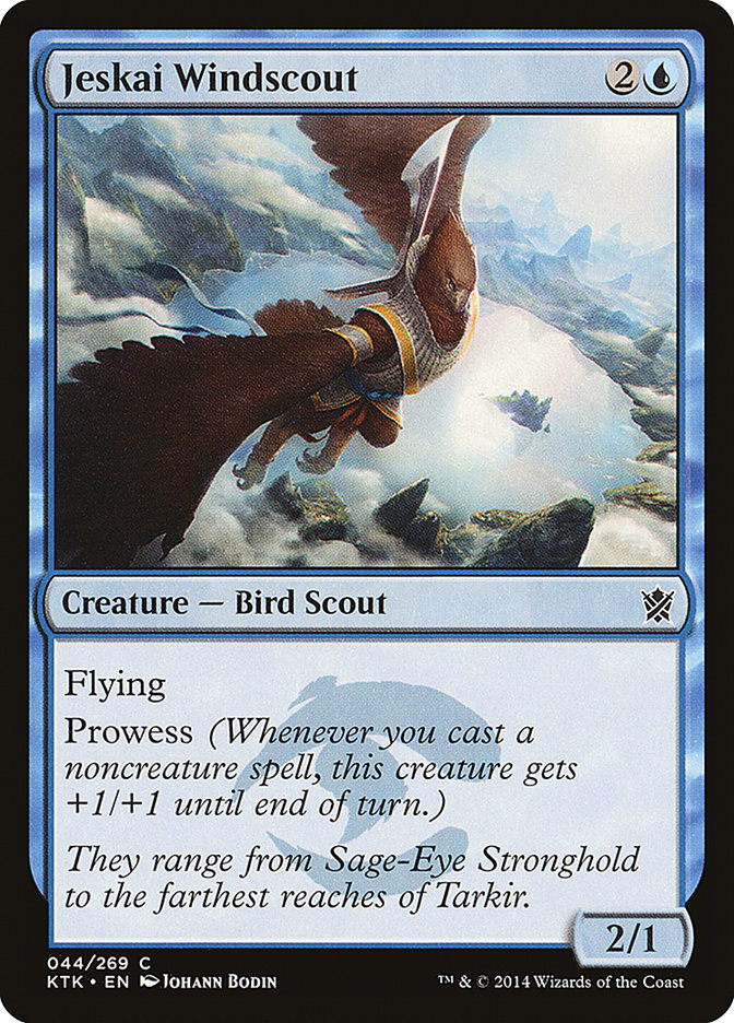 Jeskai Windscout [Khans of Tarkir] Foil