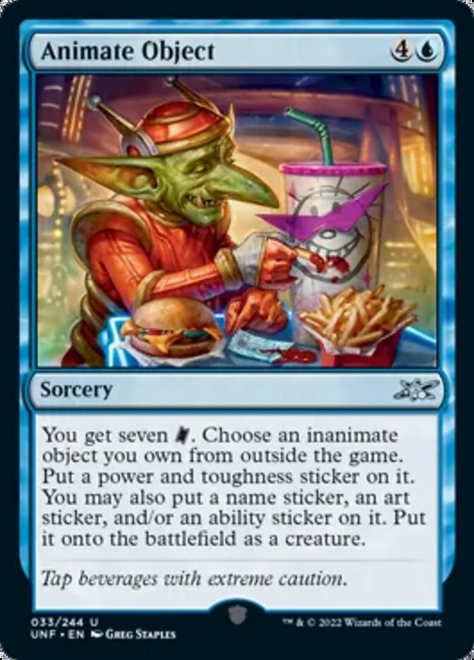 Animate Object [Unfinity] Foil