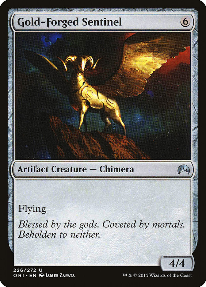 Gold-Forged Sentinel [Magic Origins] Foil