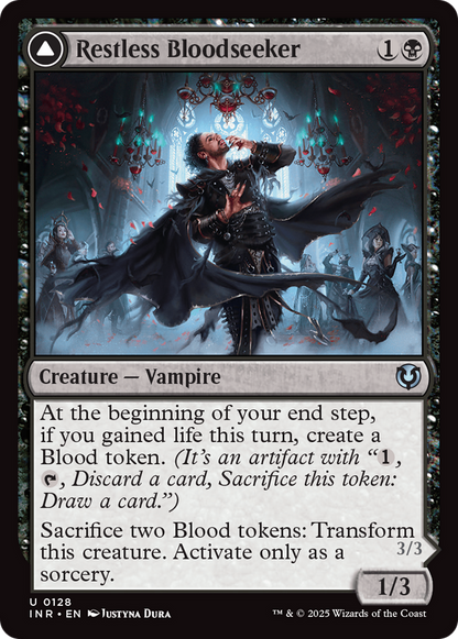 Restless Bloodseeker // Bloodsoaked Reveler [Innistrad Remastered] Foil