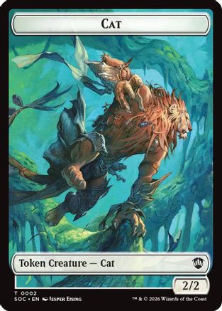 Cat // Inkling (0022) Double-Sided Token  [Commander: Secrets of Strixhaven]