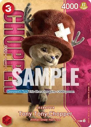 Tony Tony.Chopper - P-138 (Premium Card Collection -Live Action Edition Vol.2 Straw Hat Crew-) (P-138) - [One Piece Promotion Cards] Foil