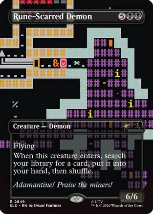 Rune-Scarred Demon  [Secret Lair Drop Series]