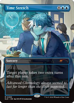 Time Stretch (2480)  [Secret Lair Drop Series] Foil