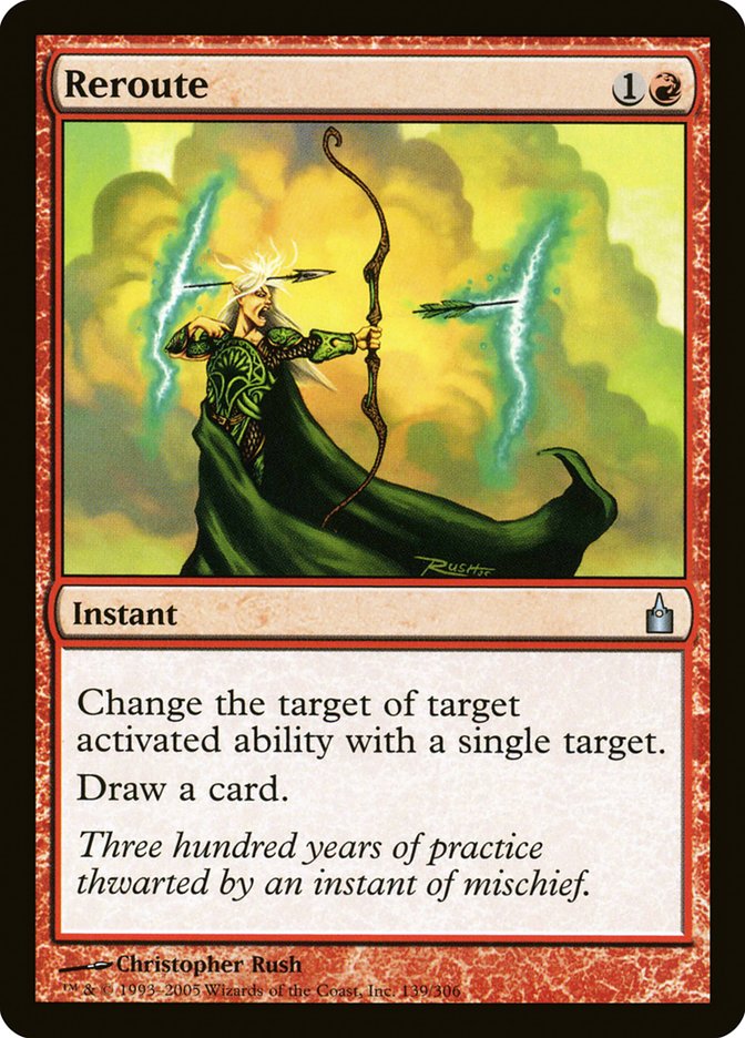 Reroute [Ravnica: City of Guilds] Foil