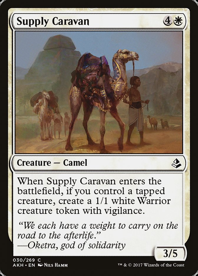 Supply Caravan [Amonkhet] Foil