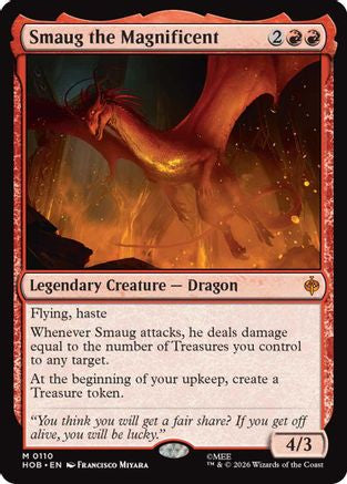 Smaug the Magnificent  [The Hobbit] Foil
