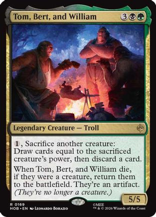 Tom, Bert, and William  [The Hobbit] Foil