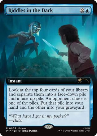 Riddles in the Dark (Extended Art)  [Promo Pack: The Hobbit] Foil