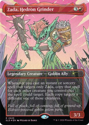 Zada, Hedron Grinder  [Secret Lair Drop Series] Foil