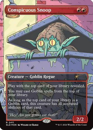 Conspicuous Snoop  [Secret Lair Drop Series] Foil