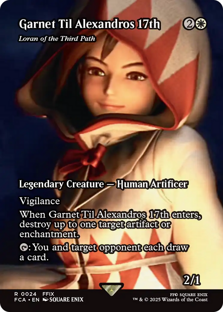 Garnet Til Alexandros 17th - Loran of the Third Path (Showcase) [FINAL FANTASY : Through the Ages] Foil