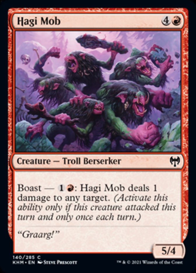Hagi Mob [Kaldheim] Foil