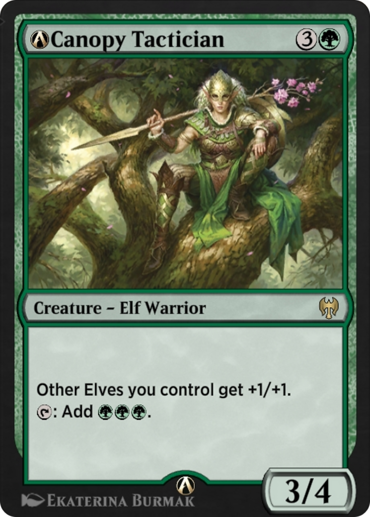A-Canopy Tactician  [Kaldheim]