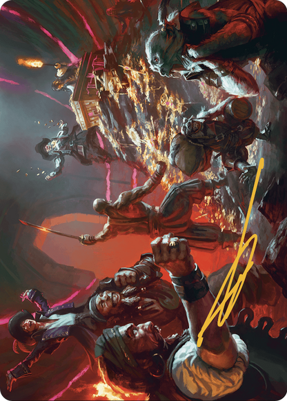 Hit the Mother Lode // Hit the Mother Lode  [The Lost Caverns of Ixalan Art Series] (Borderless)
