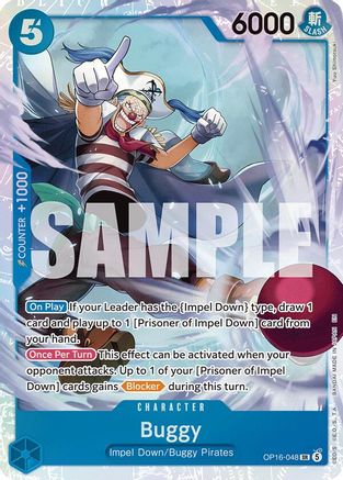 Buggy (OP16-048) - [The Time of Battle] Foil