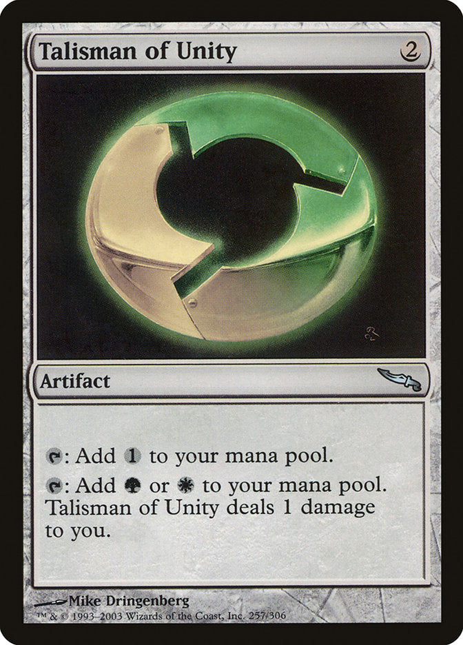 Talisman of Unity [Mirrodin] Foil