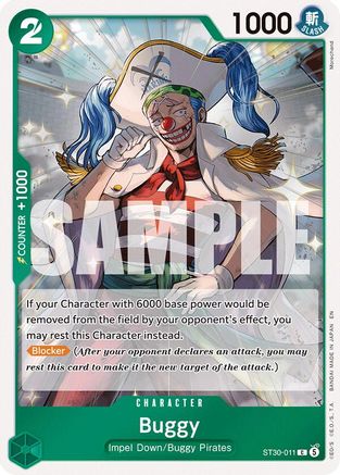 Buggy (ST30-011) - [Starter Deck EX: Luffy & Ace]