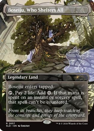 Boseiju, Who Shelters All  [Secret Lair Drop Series] Foil