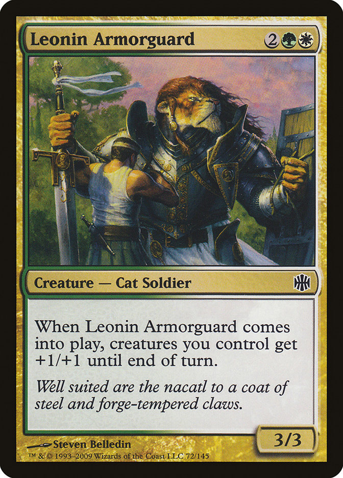 Leonin Armorguard [Alara Reborn] Foil
