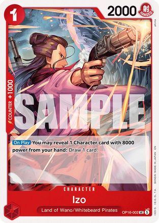 Izo (OP16-002) - [The Time of Battle]