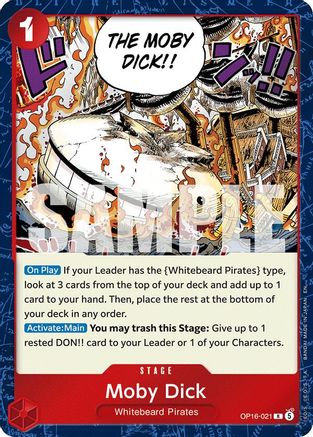 Moby Dick (OP16-021) - [The Time of Battle] Foil