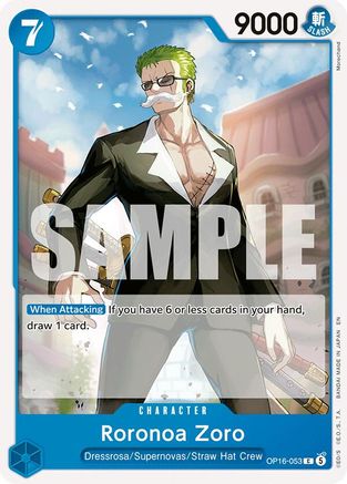 Roronoa Zoro (053) (OP16-053) - [The Time of Battle]