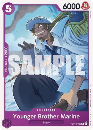 Younger Brother Marine (OP16-062) - [The Time of Battle]