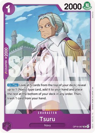 Tsuru (OP16-067) - [The Time of Battle]